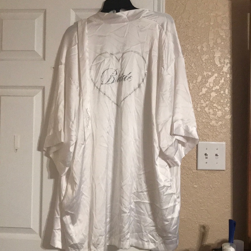 Victoria secret bride silk robe